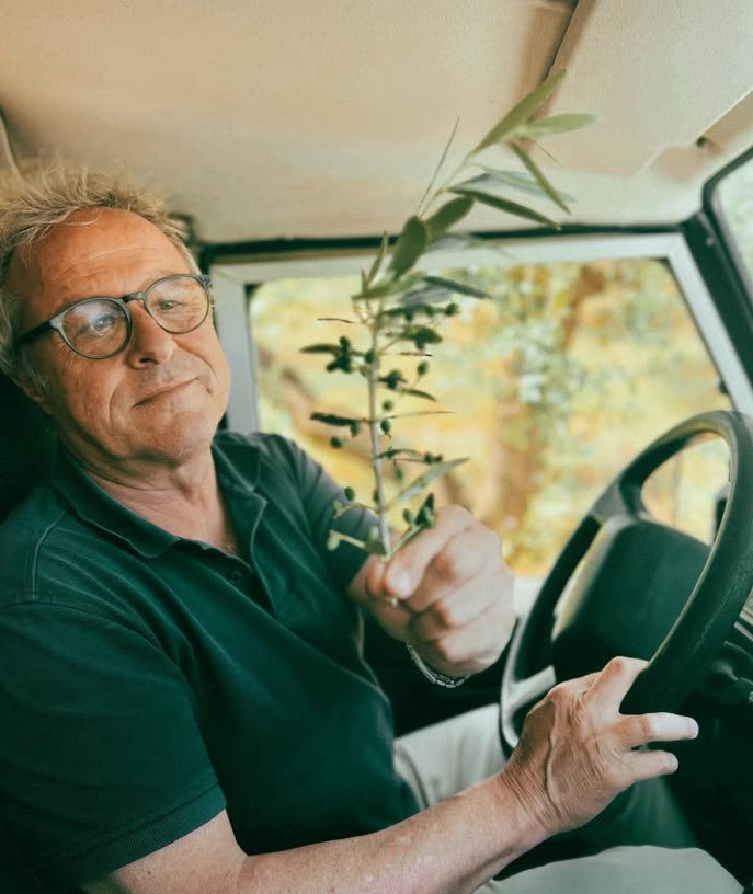 I marken med Joan Huguet fra Huguet Can Feixes